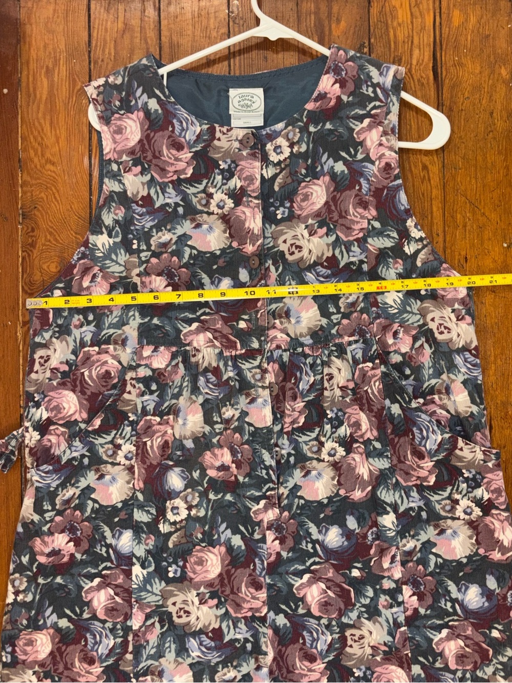 Laura Ashley Jumpsuit - vintage floral made in Great Britain